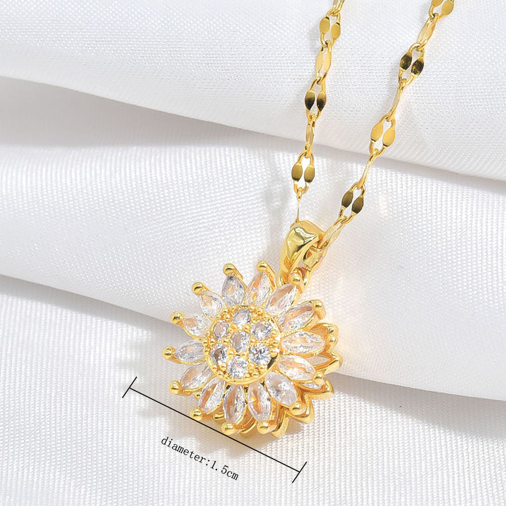 Collar de Girasol - Tu Amuleto Antiestrés que Brilla Contigo 🌟