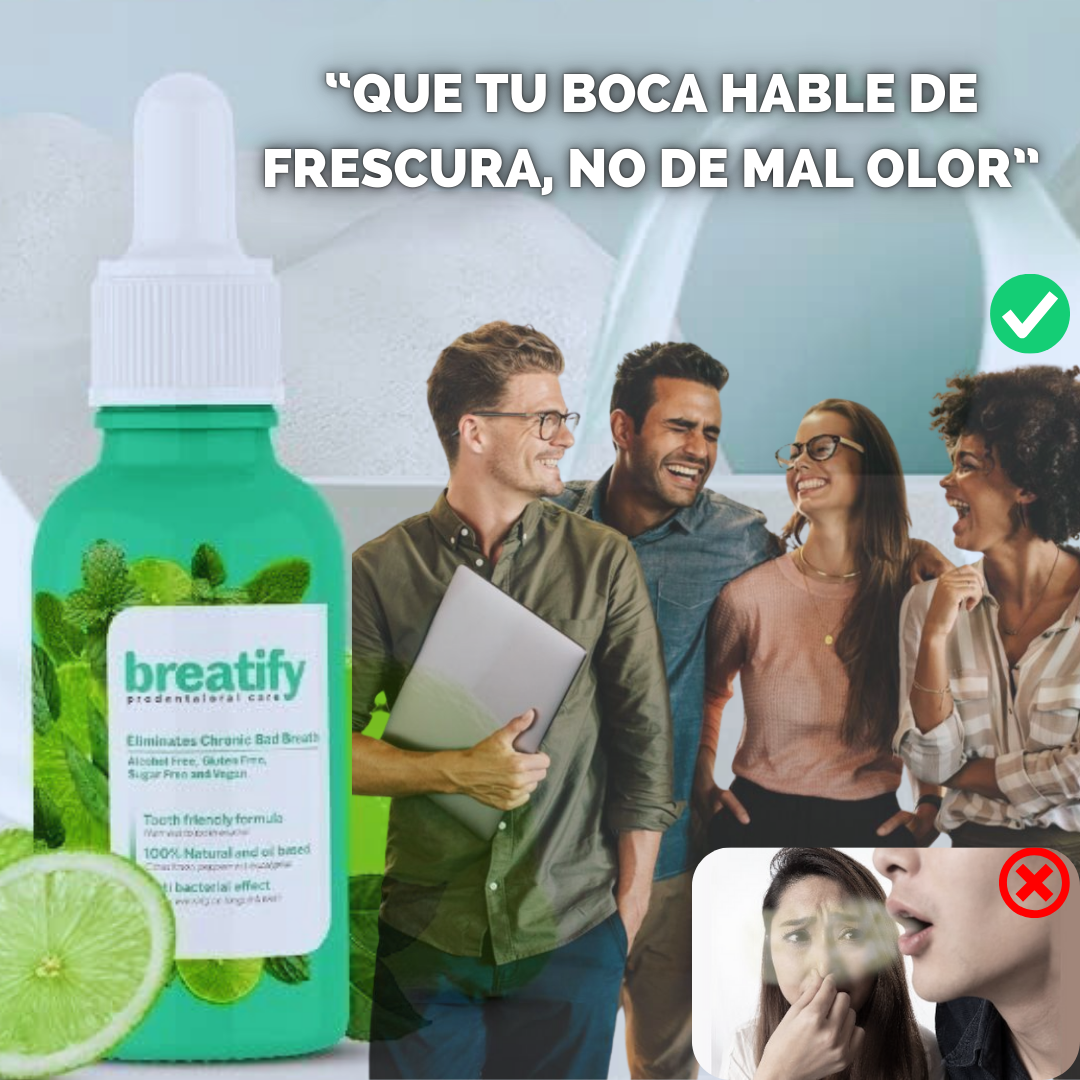 Breatify-Aliento fresco en segundos, seguridad para todo el día