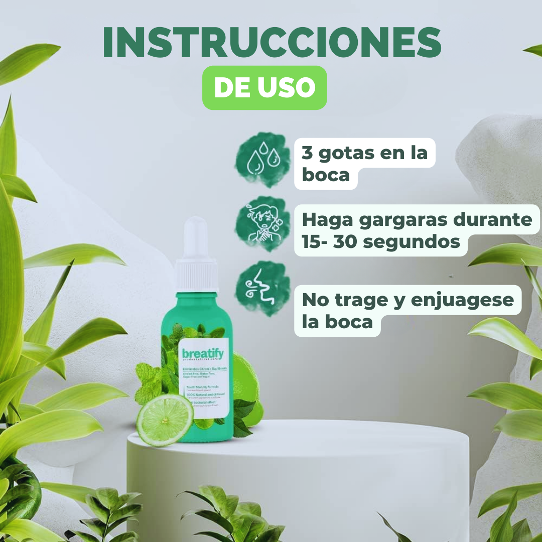 Breatify-Aliento fresco en segundos, seguridad para todo el día