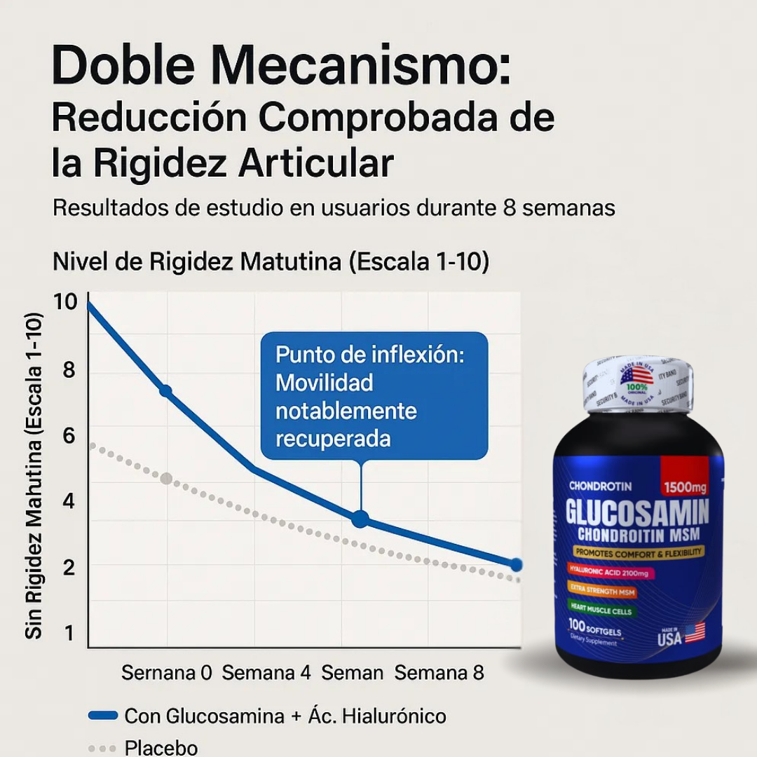 Glucosamin + Condroitina 1500 mg | Alivio y Salud Articular