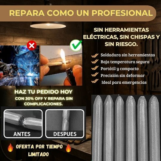 Varillas de Soldadura Universal de Alta Precisión