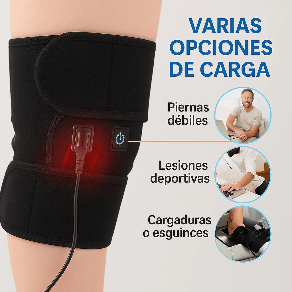 Combo Rodillera Termica + paquete de parches para dolores musculares