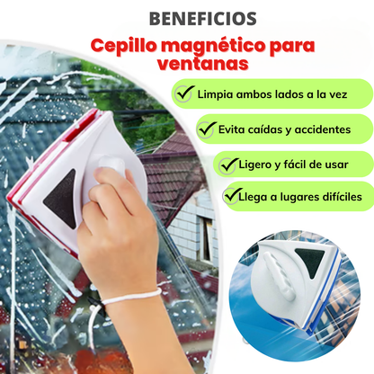 CEPILLO MAGNÉTICO PARA VENTANAS