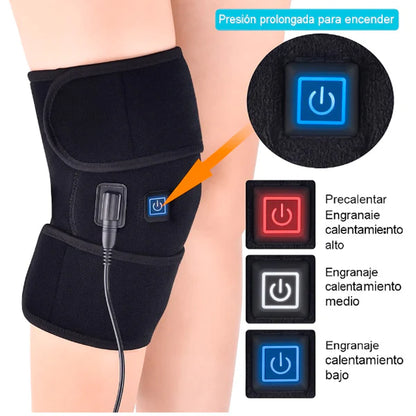 Combo Rodillera Termica + paquete de parches para dolores musculares